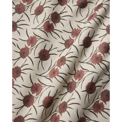 Wild Dahlia Geometry Table Runner
