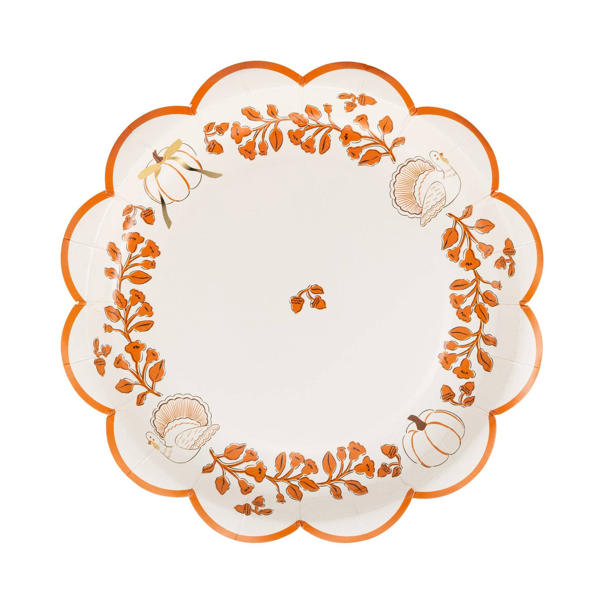 Harvest 9" Paper Plate Set (8ct)