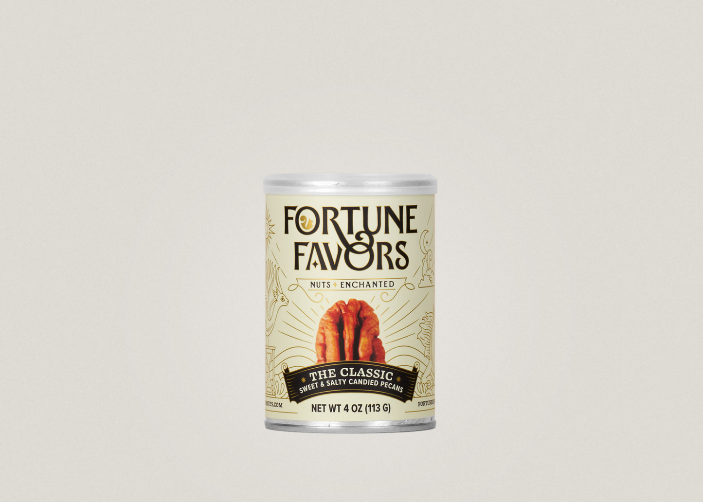 4oz Fortune Favors The Classic Candied Pecans