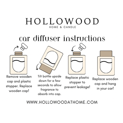 Timeless Vanilla Car Diffuser
