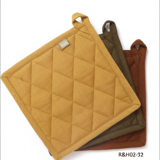 Pot Holder Trivets - Muse - Mustard Yellow