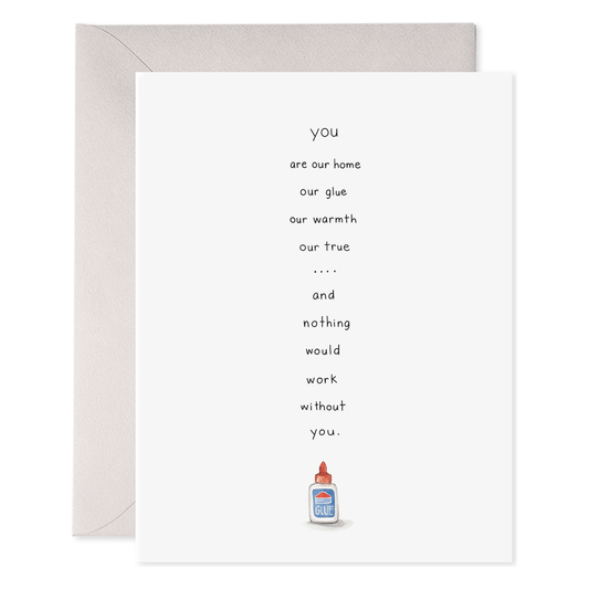 Glue Card | Mother's Day Greeting Card