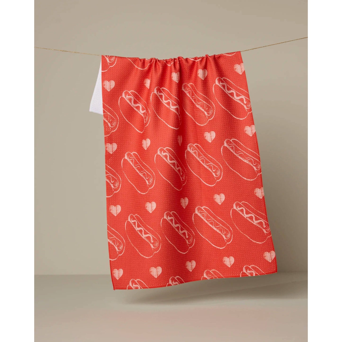 Lovely Franks Tea Towel