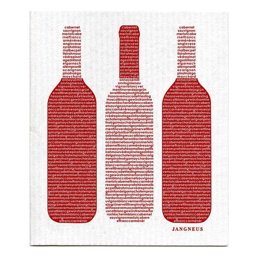 Swedish Dishcloth - Wine - Burgundy