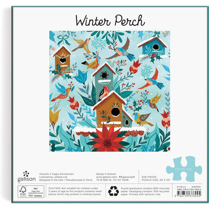 Winter Perch 500 Piece Puzzle