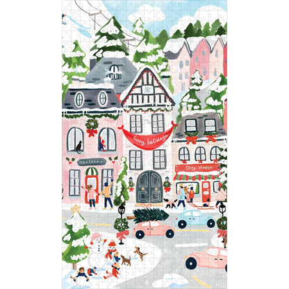 Christmas Village Puzzle 600 pc