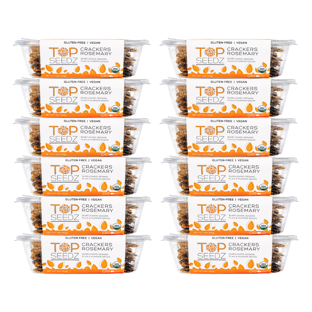Top Seedz Rosemary Crackers 5oz Box