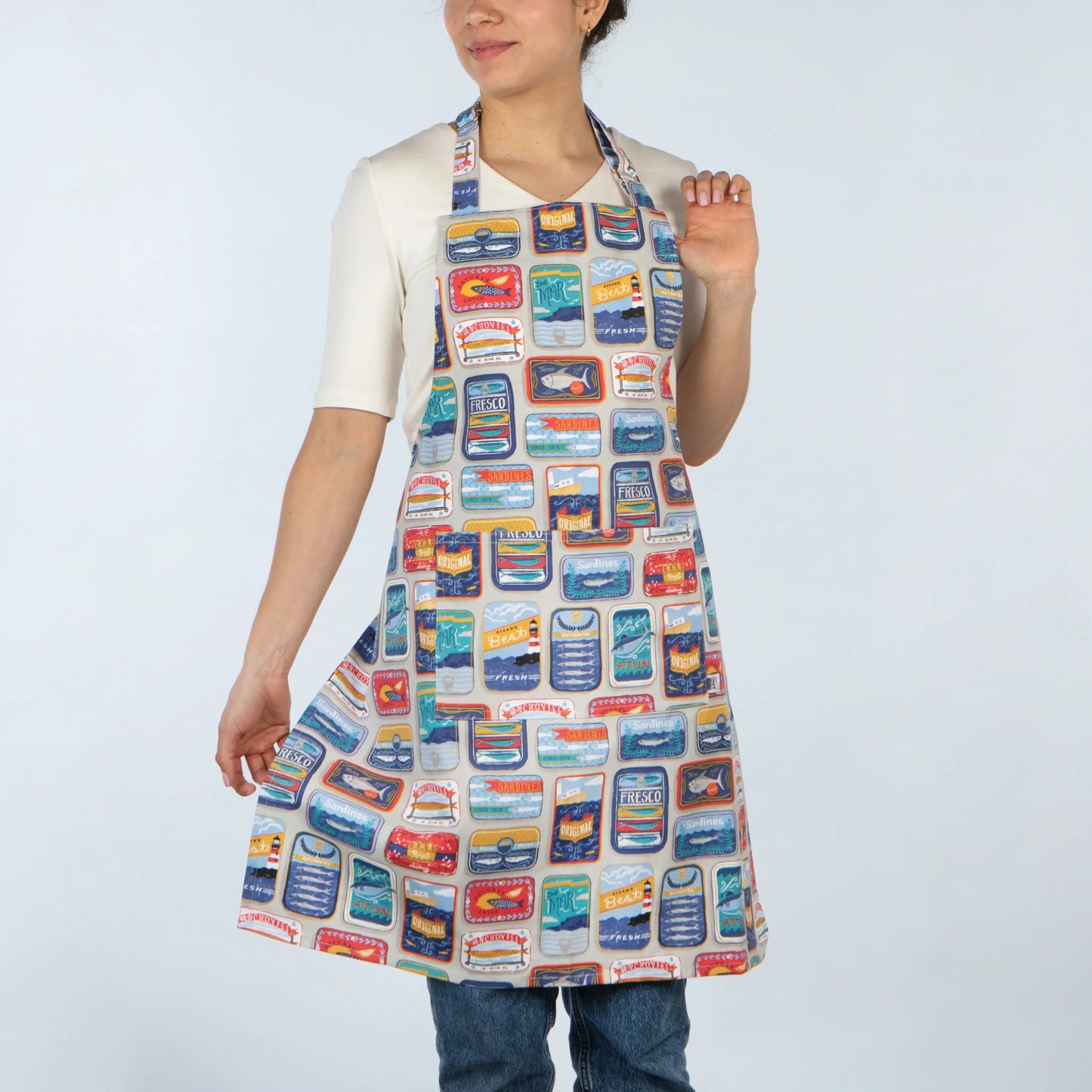 Del Mar Tinned Fish Chef's Apron