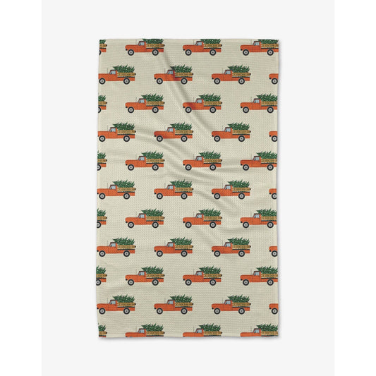 Christmas Ride Tea Towel