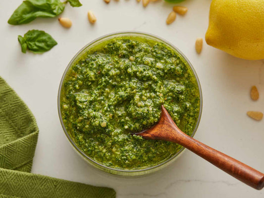 Pastas Favorite Condiment: Pesto Trio