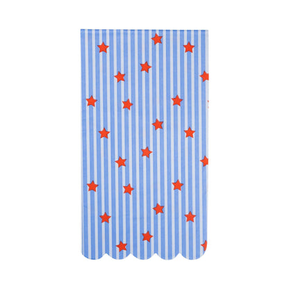 Stripes and Stars Paper Guest Napkin