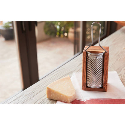 Italian Olivewood Box Cheese Grater