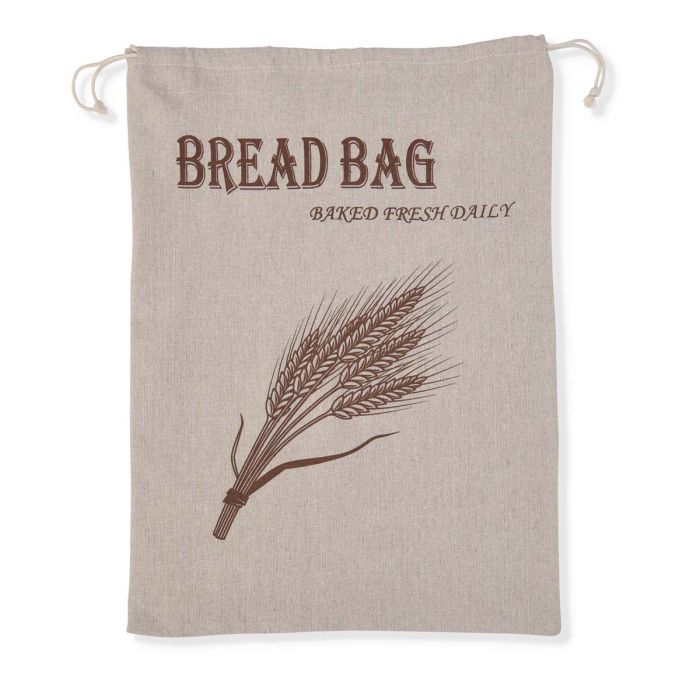 Reusable Linen Bread Bags, Set of 2