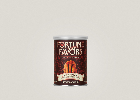 4oz Fortune Favors The Spicy Candied Pecans