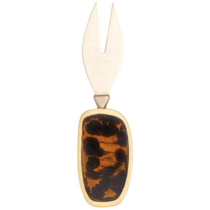 Tortoiseshell Cheese Knives, Set of 3