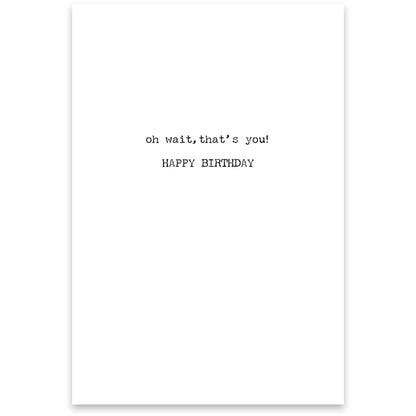 Old People Greeting Card