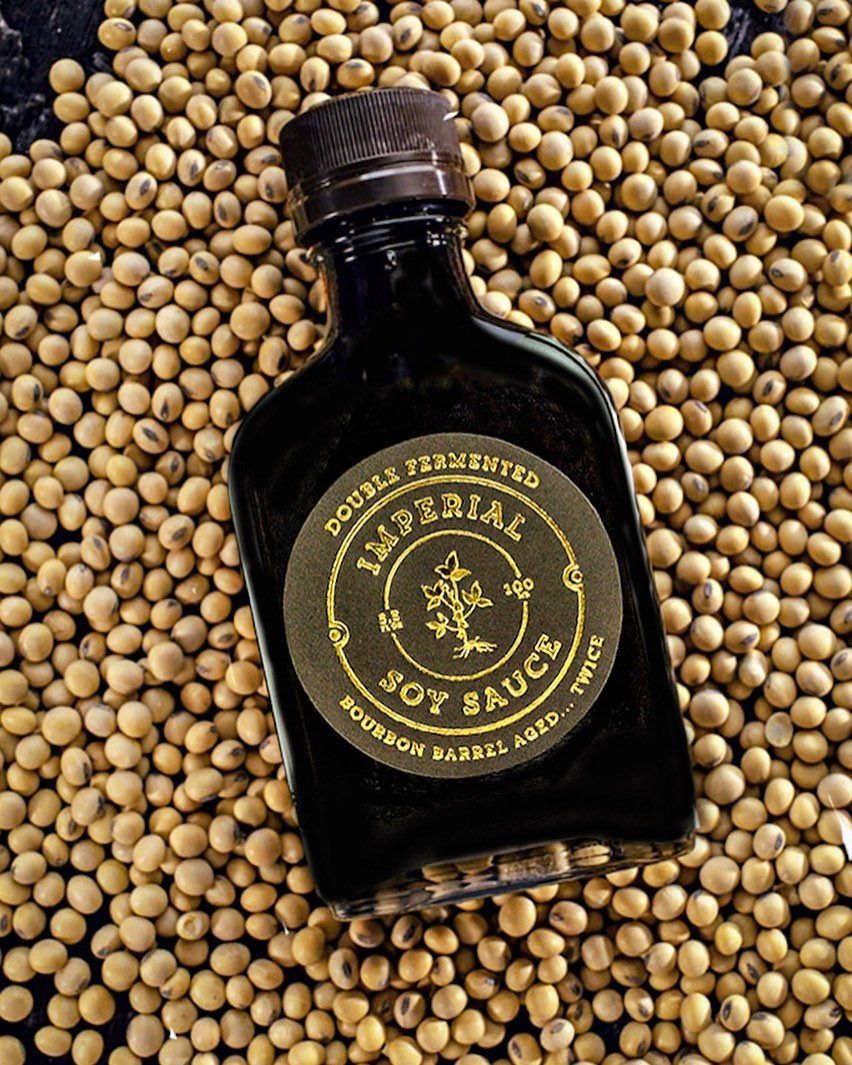 Bourbon Barrel Foods Double Fermented Imperial Soy Sauce