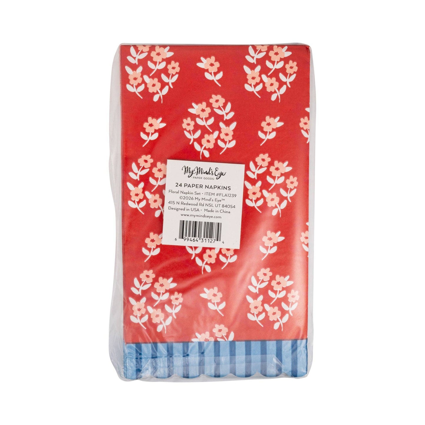 Floral Paper Napkin Set