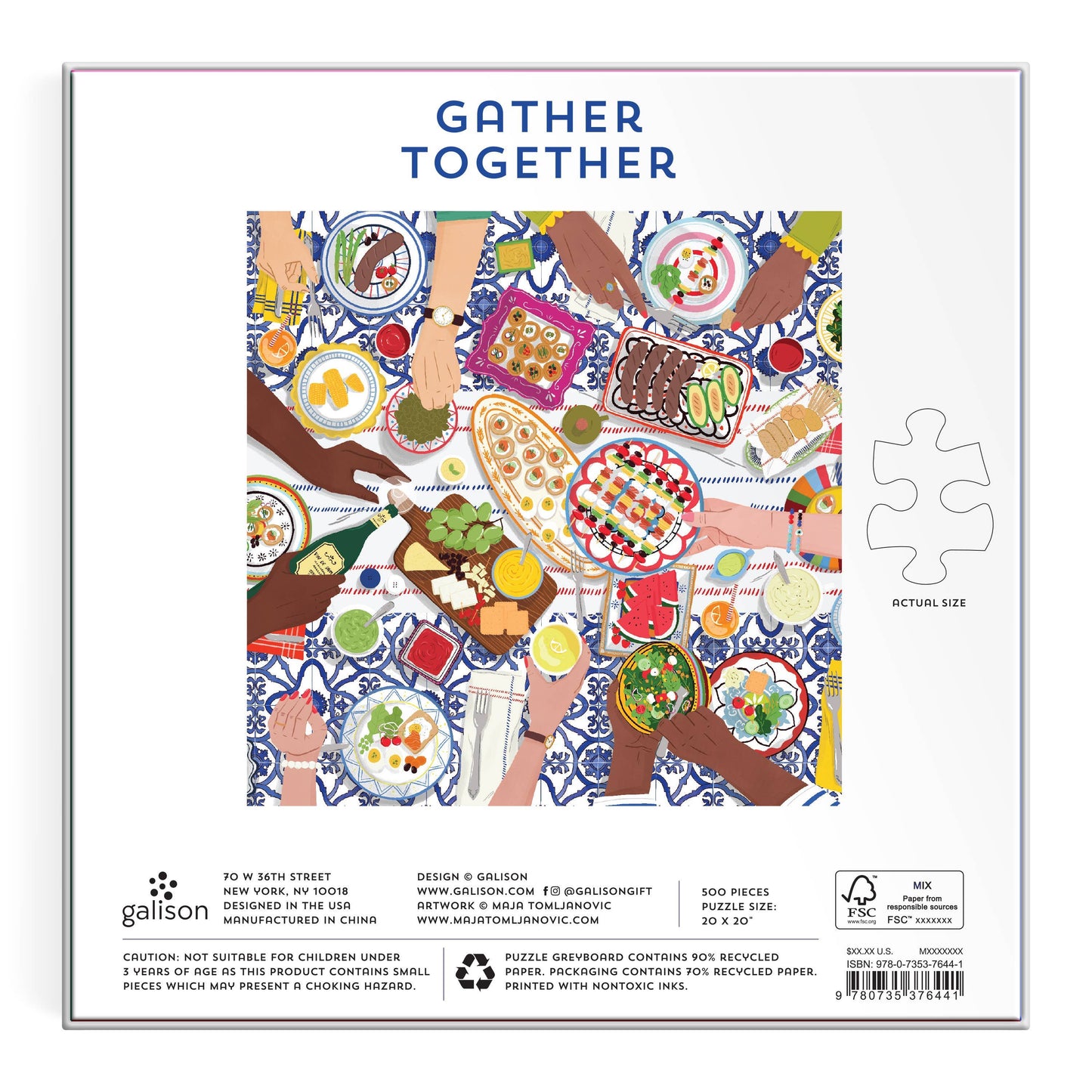 Gather Together 500 Piece Puzzle