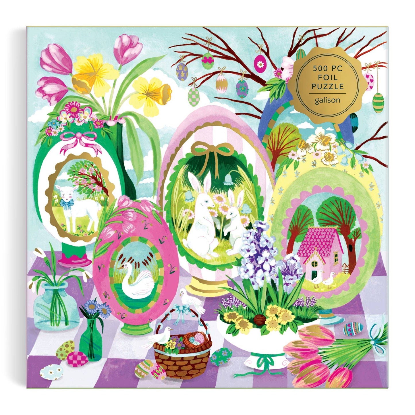 Windows to Spring 500 Foil Piece Puzzle