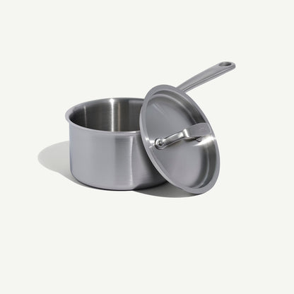 Made In Stainless Clad Saucepan, 2 Qt