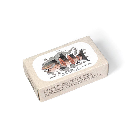 Jose Gourmet Smoked Salmon in Extra Virgin Olive Oil, 90g