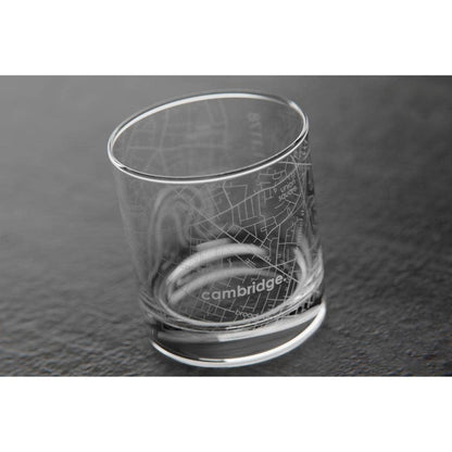 Tallahassee Florida State University College Town Etched Whiskey Rocks Glass - 11 oz