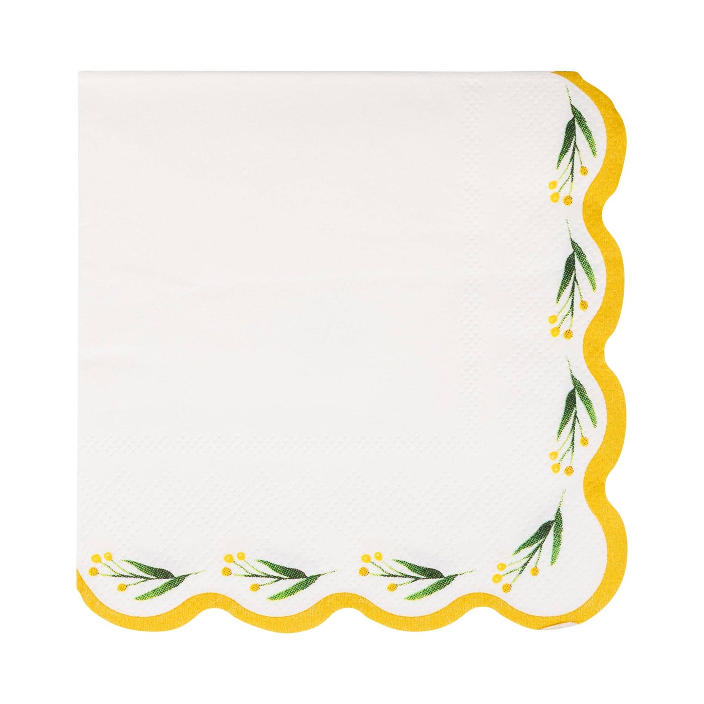 Sprig Wave Cocktail Napkin