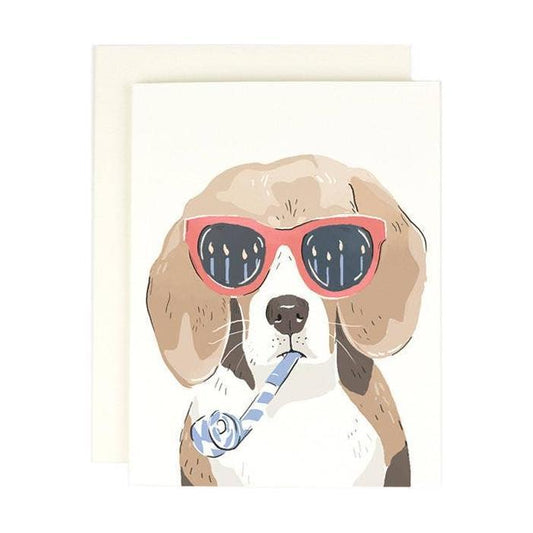 Beagle Birthday Greeting Card