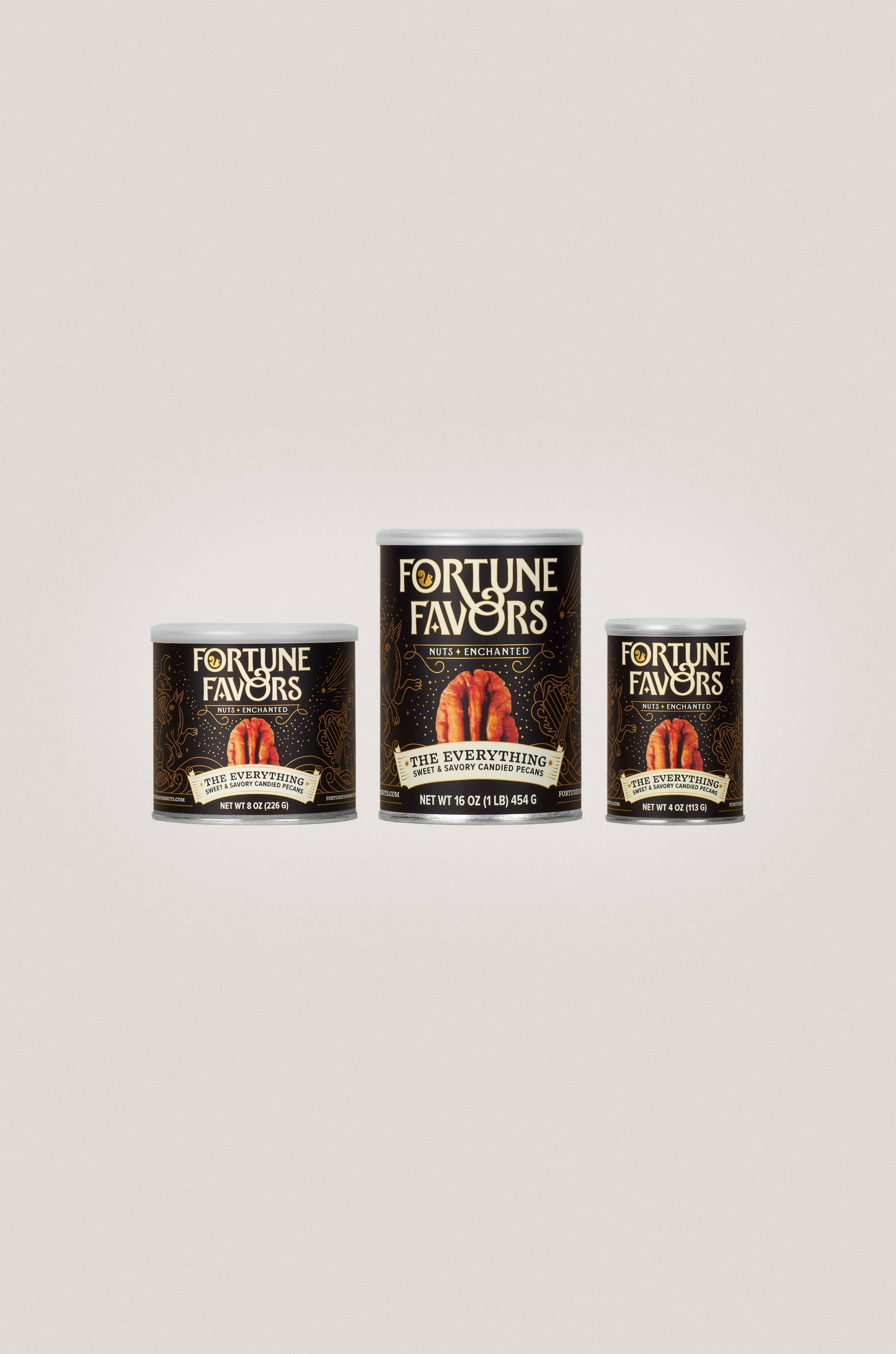 4oz Fortune Favors The Everything Candied Pecans