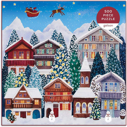 Yuletide Village 500 Piece Puzzle