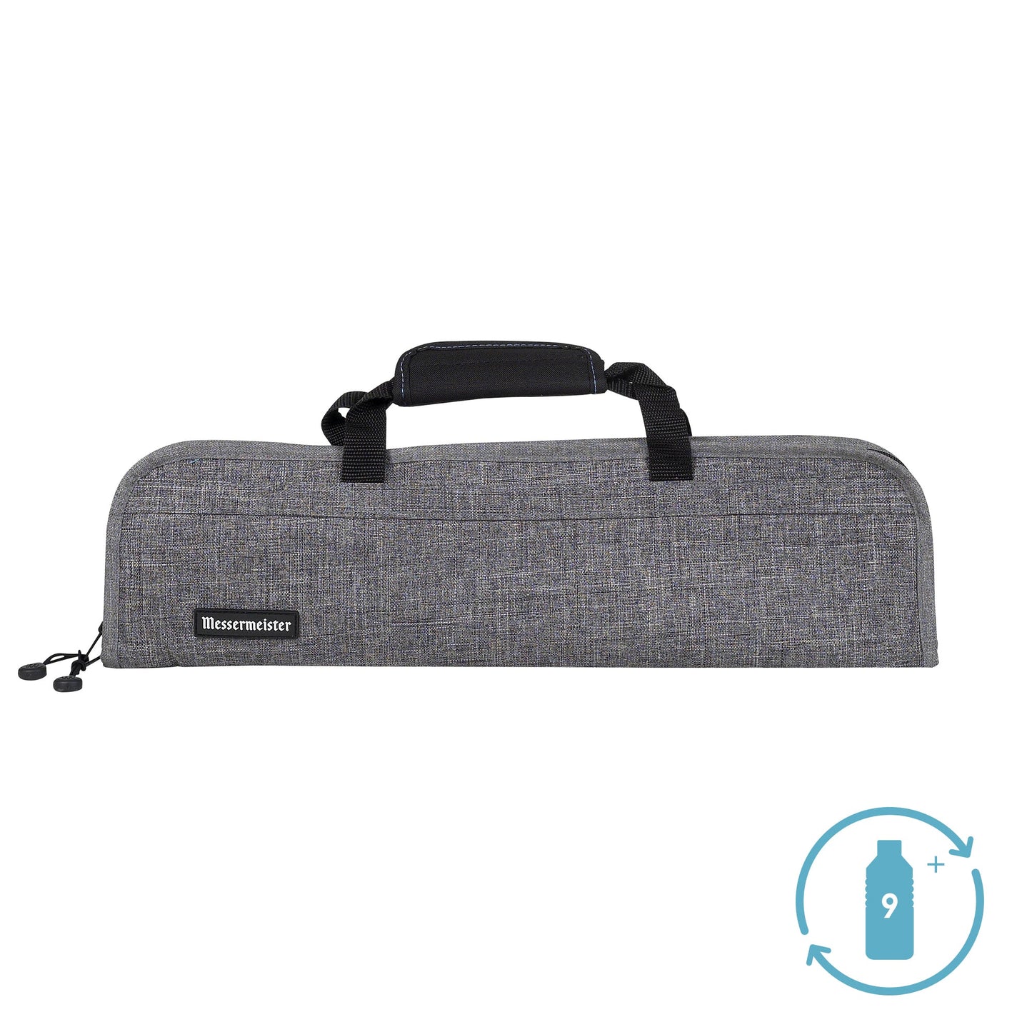 Messermeister Preservation 5 Pocket Knife Bag - Heather Gray