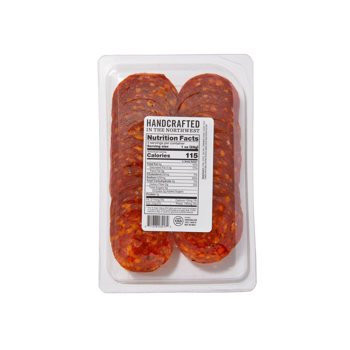 Uncured Original Pepperoni Slices