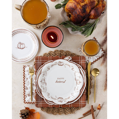 Fall Foliage Dinner Paper Napkins