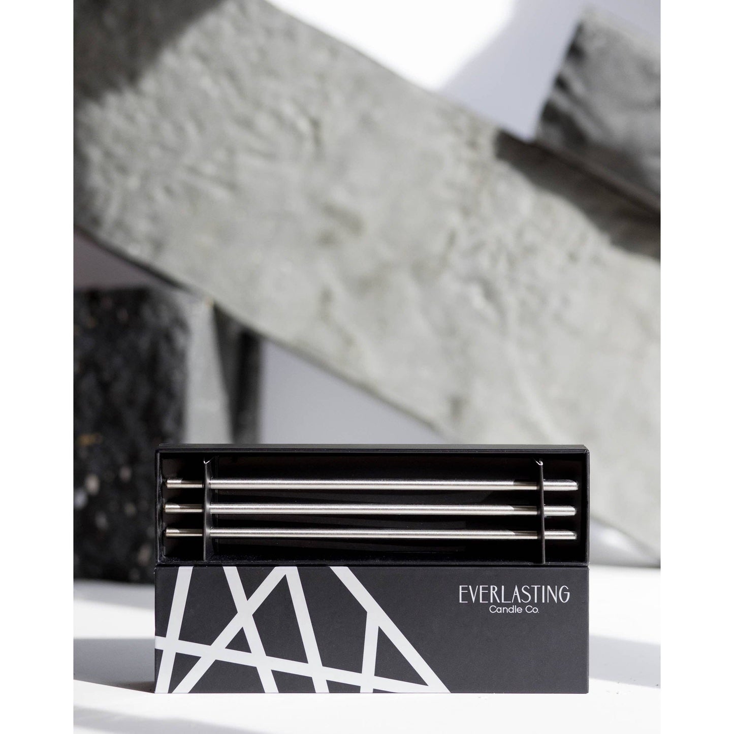 Silver Everlasting Candle – Reusable Steel Candles [x1 Pack]