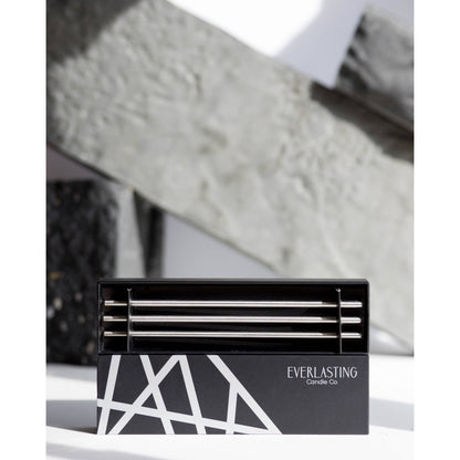 Silver Everlasting Candle – Reusable Steel Candles [x1 Pack]