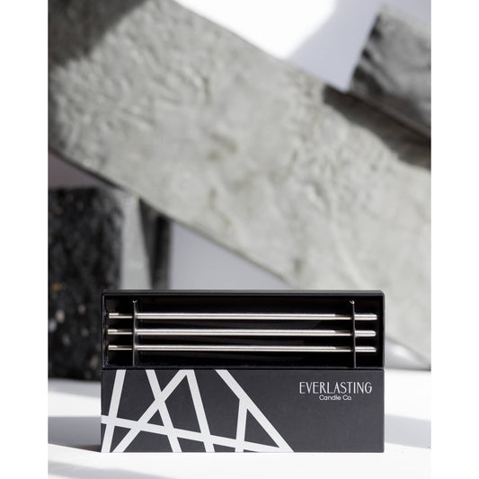 Silver Everlasting Candle – Reusable Steel Candles [x1 Pack]