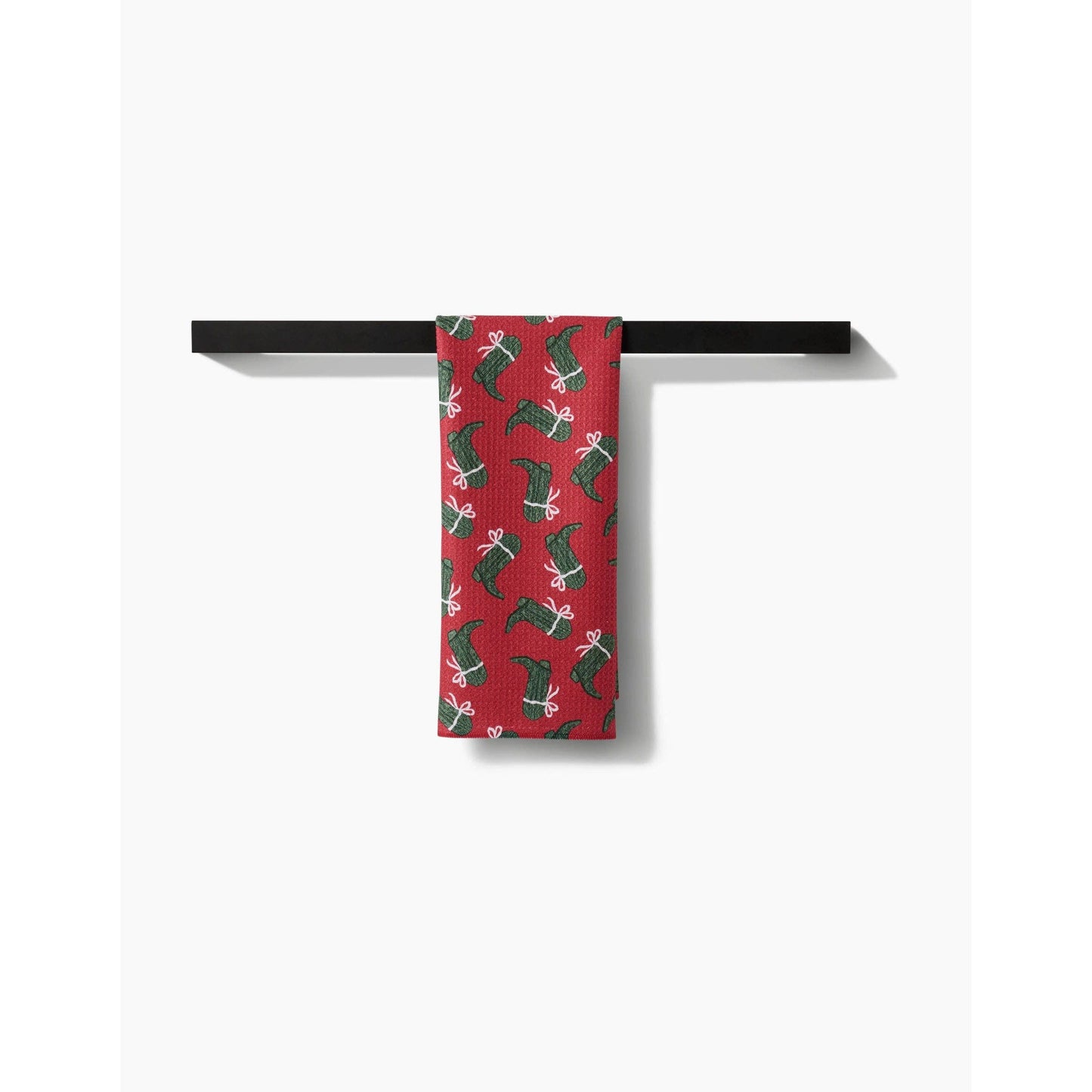 Merry Boots Geometry Tea Towel