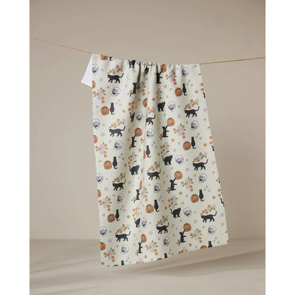 Spooky Parade Geometry Tea Towel