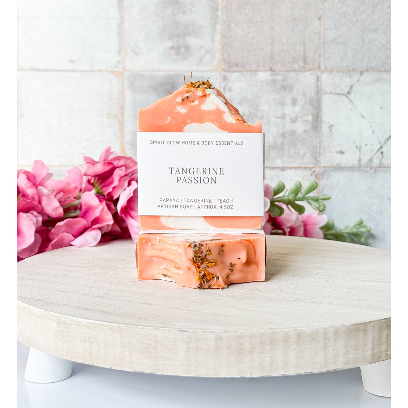 Tangerine Passion - Handcrafted Artisan Soap Bar