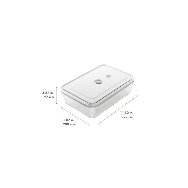 Fresh & Save Vacuum Box Glass Gratin Dish