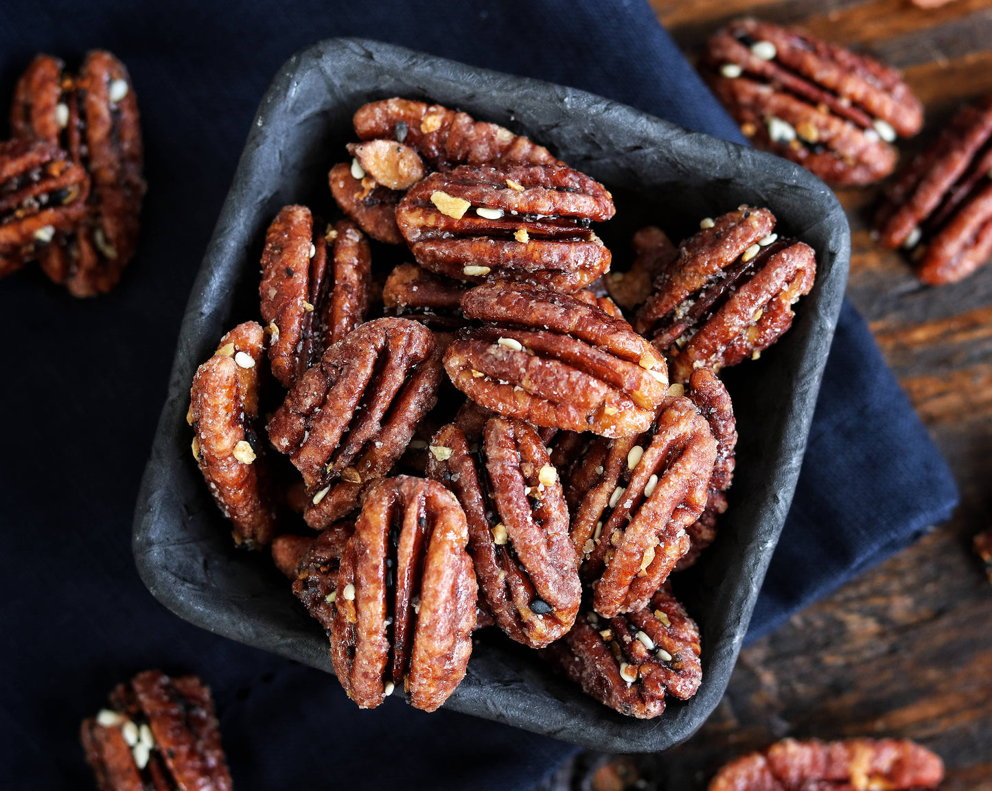 4oz Fortune Favors The Everything Candied Pecans