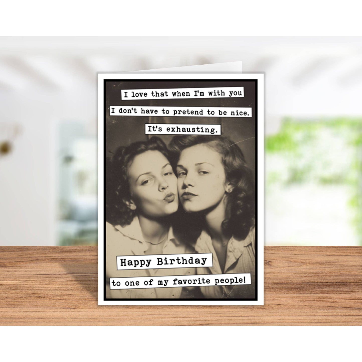 Happy Birthday To My Favorite Person Funny Birthday Greeting Cards