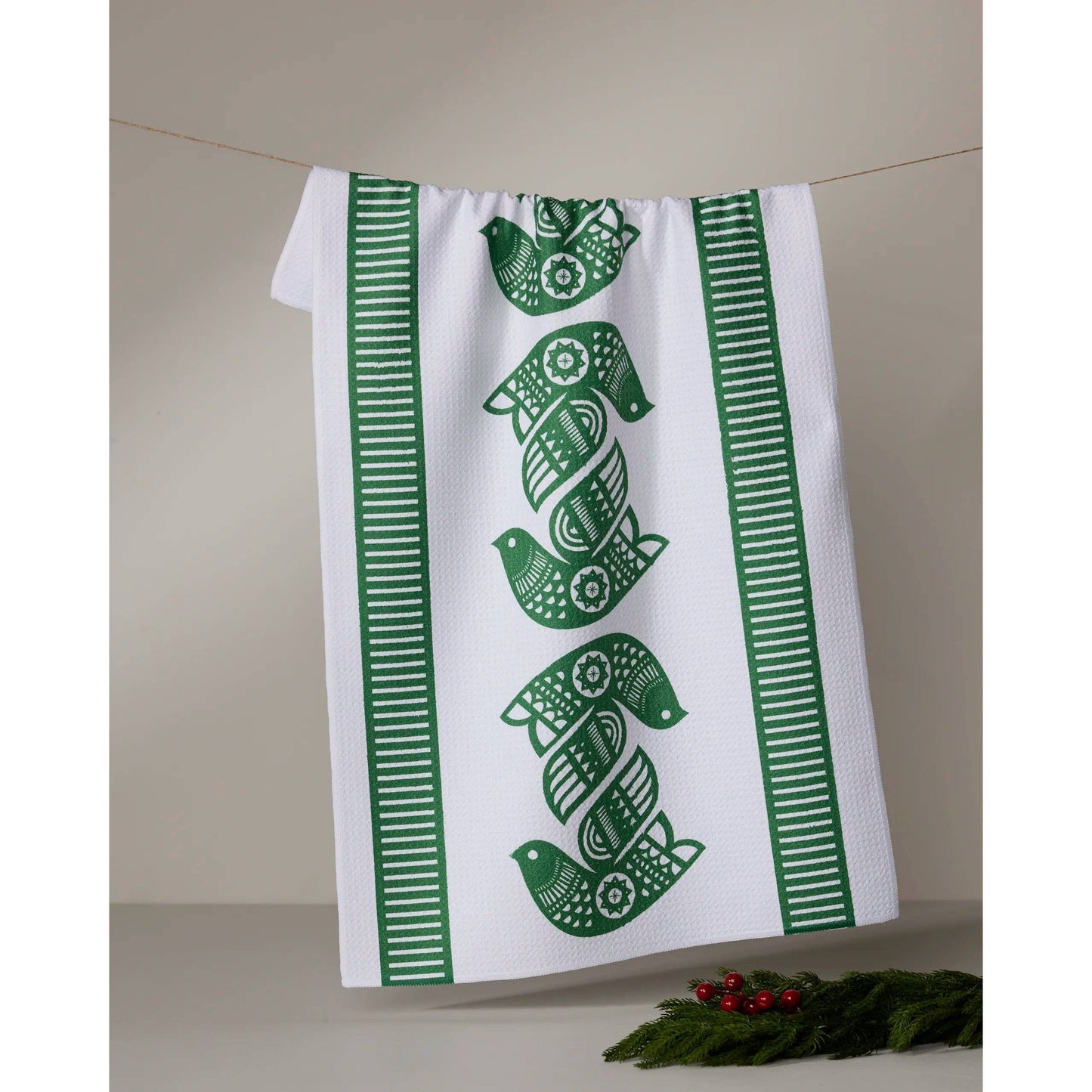 Peacebound Geometry Tea Towel