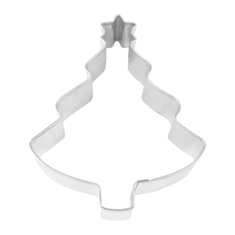 Tree W/ Star Cookie Cutter (4")