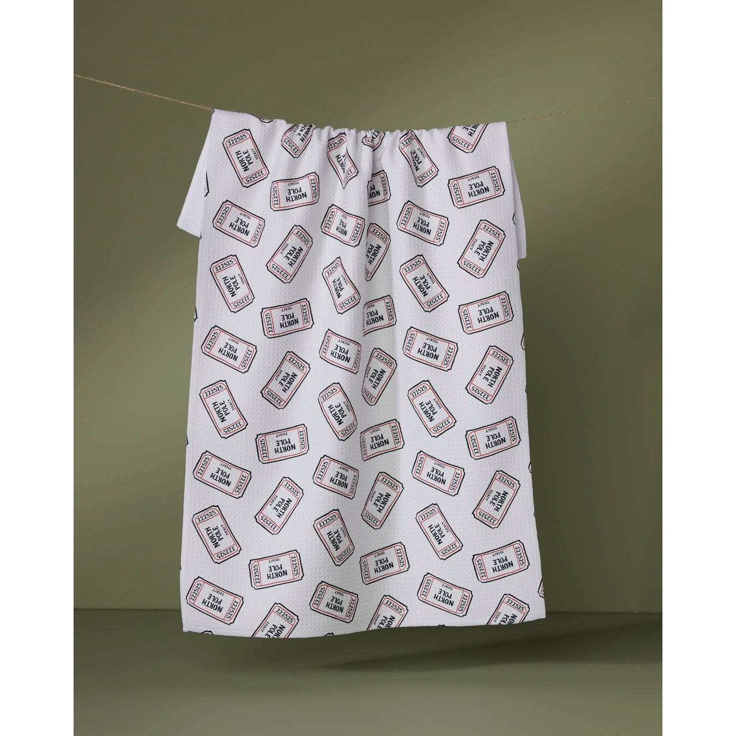 Golden Pass Tea Towel