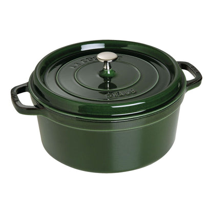 Staub 7 qt Round Dutch Oven in Basil