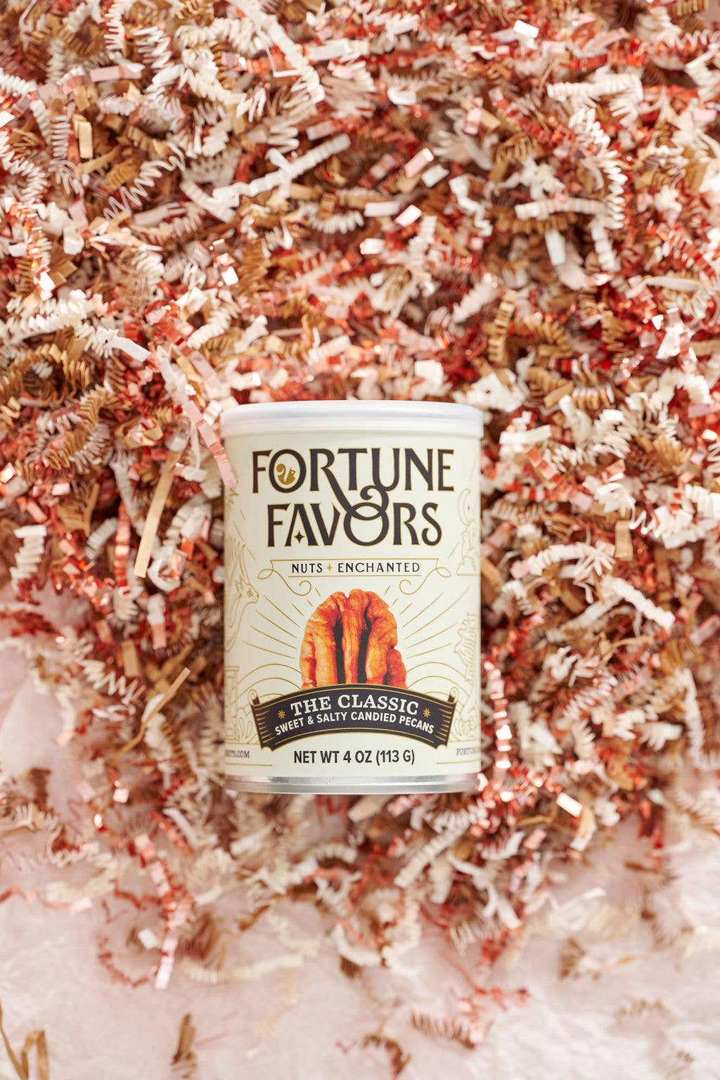 4oz Fortune Favors The Classic Candied Pecans