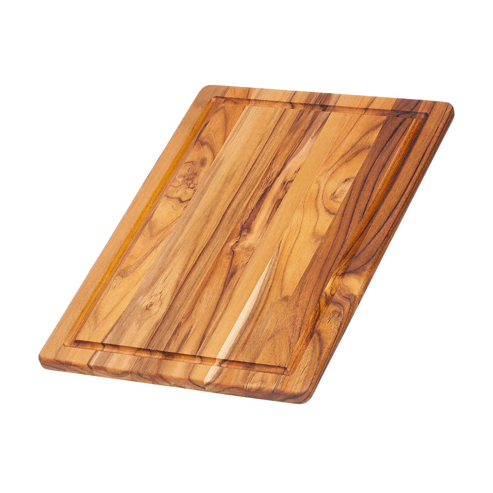 TeakHause Essential Cutting Board w/ Juice Canal