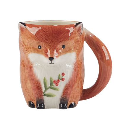 Woodland Critters Fall Mugs 16 oz.
